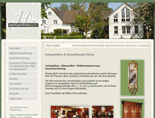 Tablet Screenshot of antiquitaeten-bamberg.de